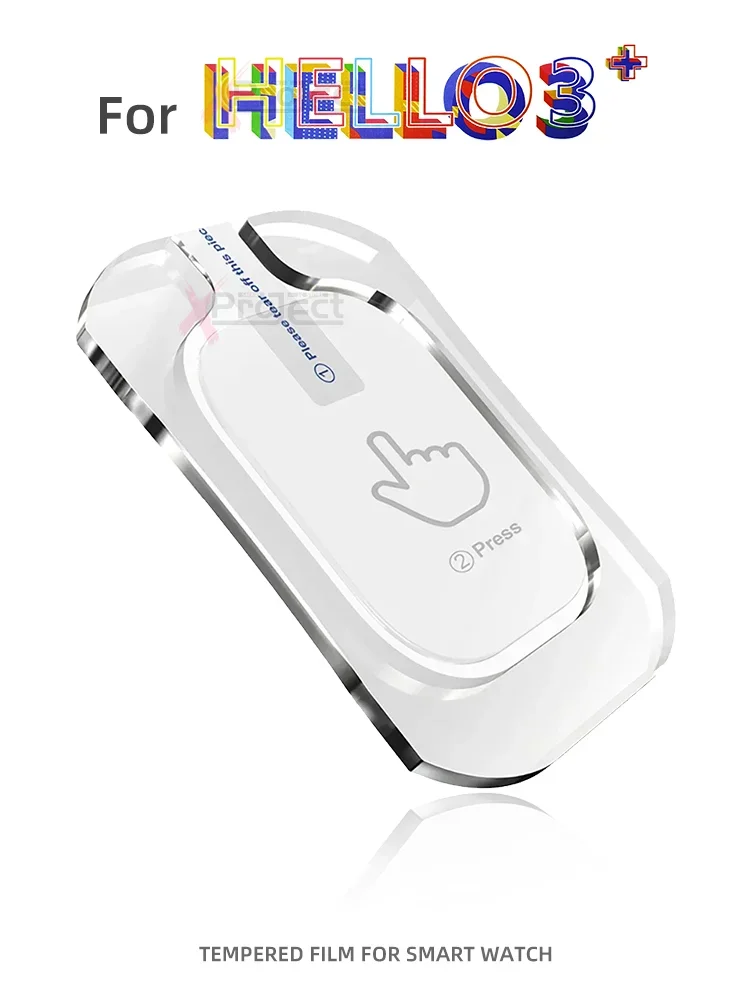 

For Hello Watch 3 Plus Screen Protector Smart Watch Tempered Glass Easy Express Setup Protective Film Hello 3 Plus Accessories