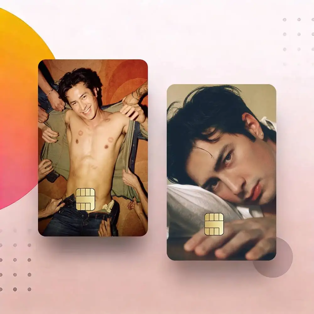 H-Hudson W-Williams S-Shane Hollander Decorative Waterproof Film Skin Cover Credit Card Stickers Debit Front Bank Bus Pass