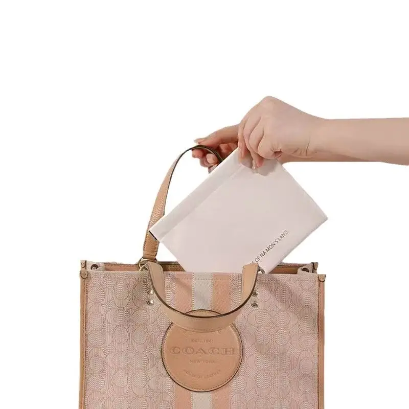 Large Pink Purse Backpack Organizer Insert Multi Compartment Bag Shaper Tote Bag Storage Organizer for Daily Travel Outdoor Use