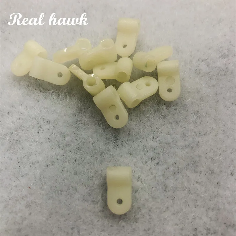 20pcs Nylon steering arm connector rocker head d1.7/d2/d2.5/d2.8mm rocker knuckle suspension head RC aircraft model accessories