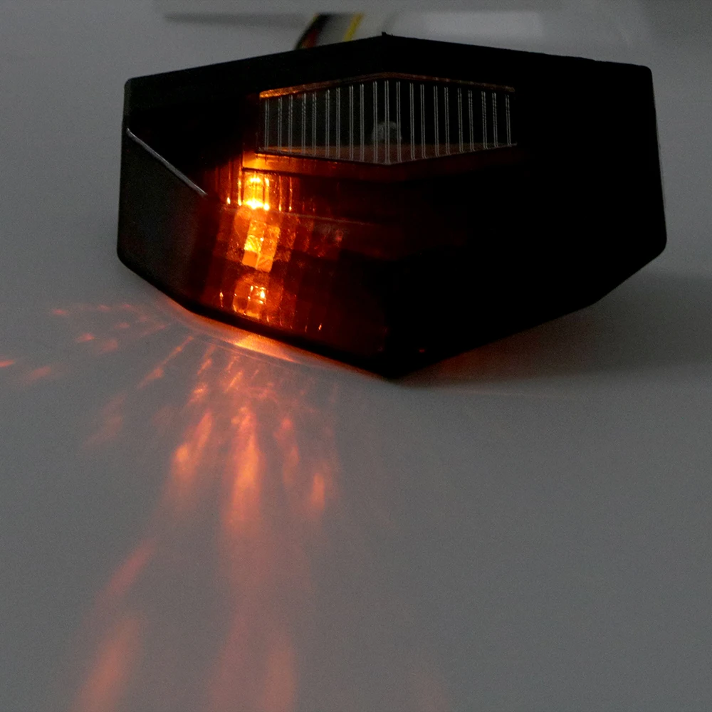 Stop Brake Lights Turn Signals Motorbike Blinker 11 LED Tail Light Motorcycle Signal Indicator