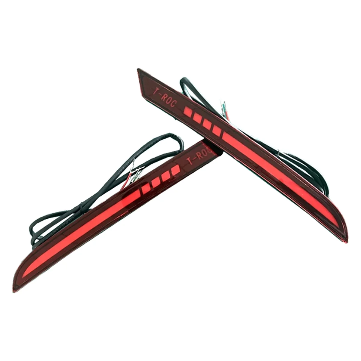 

Car Rear Bumper Dynamic Turn Signal Light LED Brake Light for 2018-2022