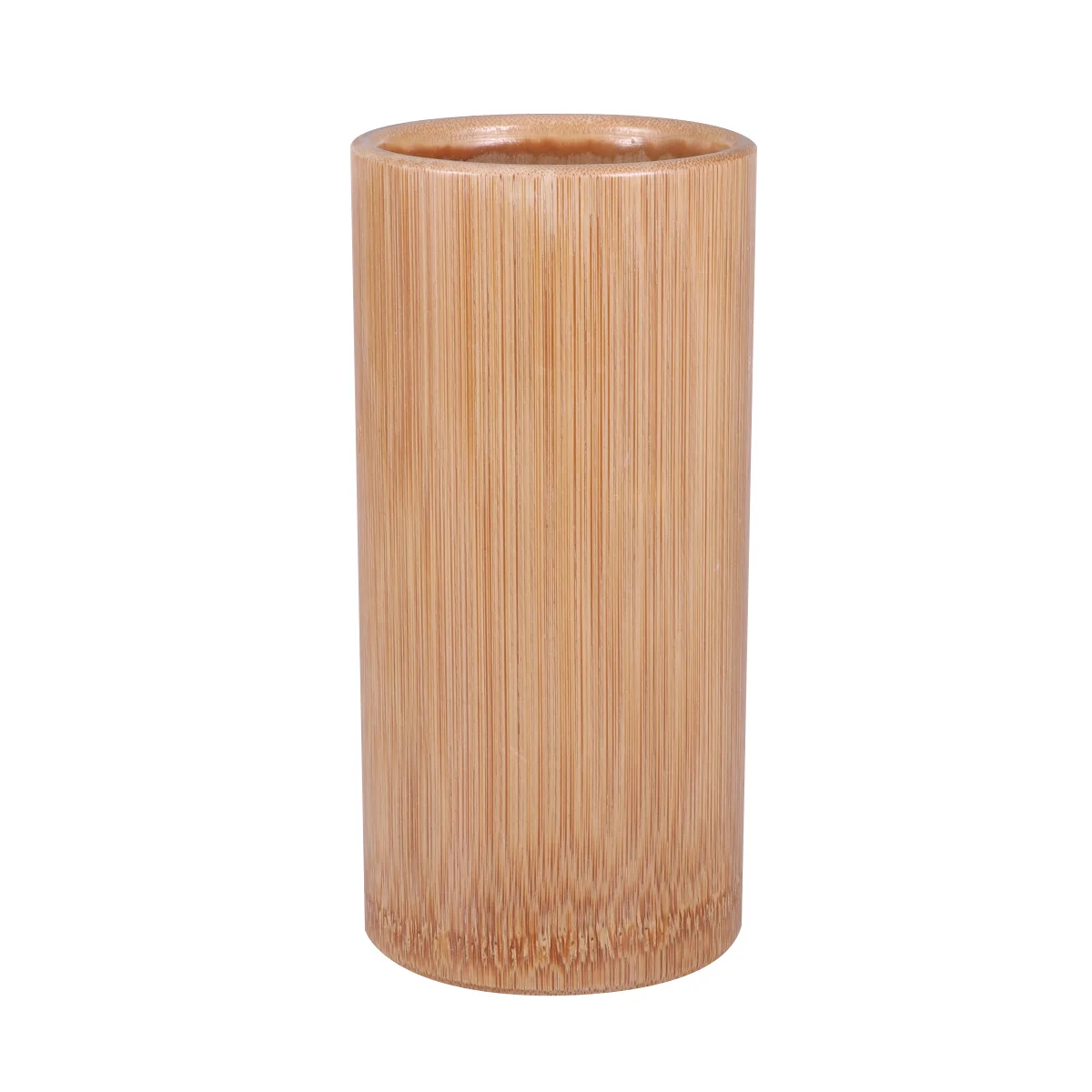 

20Cm Bamboo Chopsticks Storage Barrel Multifunctional Cutlery Organizer Holder For Spoons Forks Kitchen Utensils Container Spoon