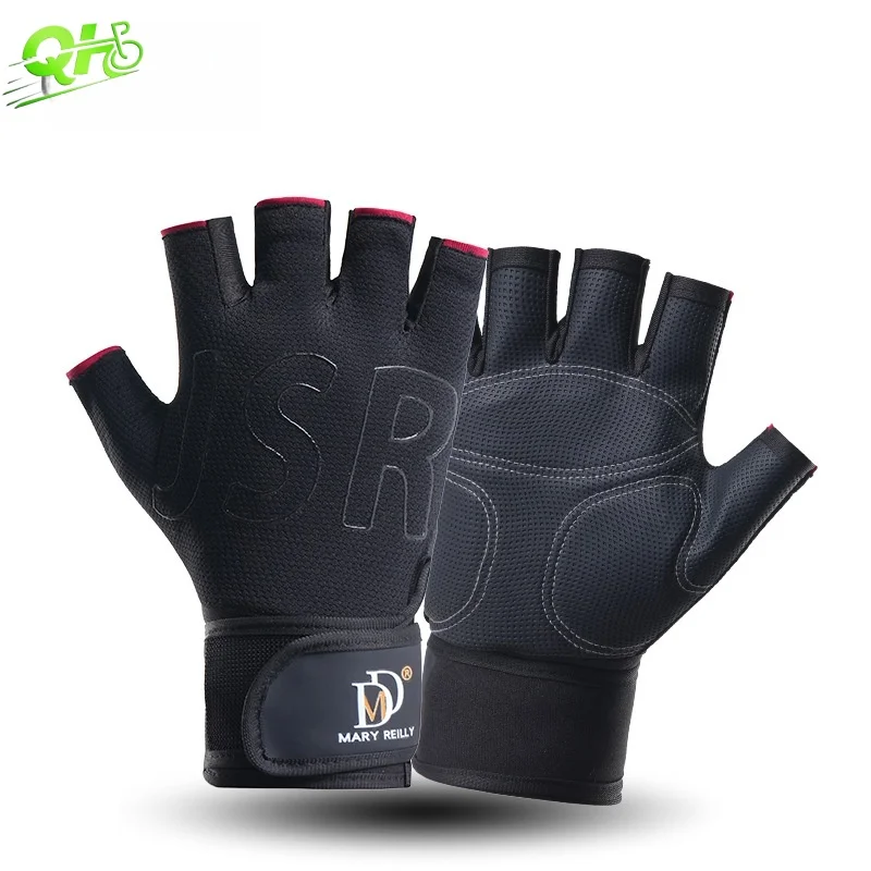 

Перчатки для велоспорта, тренажерного зала, фитнеса, мотокросса, бодибилдинга, тренировок, спортивных тренировок, расширенная защита запястья, износостойкие направляющие для мужчин и женщин