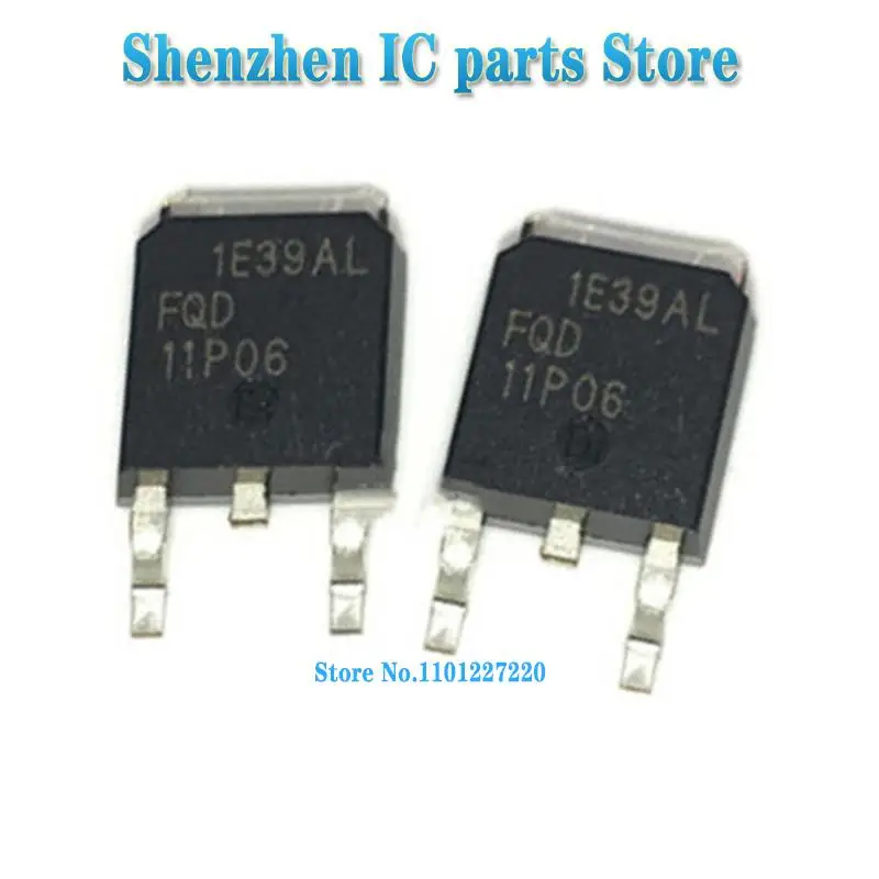 5PCS/lot FQD11P06 11P06 TO-252 In Stock