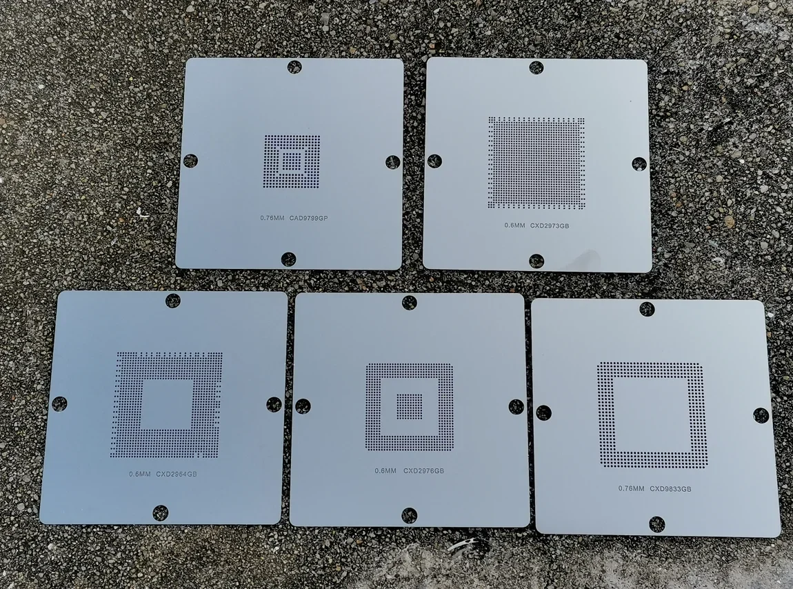 90*90 PS4 BGA reballing Stencil Stencil CXD7203-15 PS3-GPU XD90025G D5305F CPS3-CPU