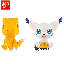 Digimon Agumon Tailmon anime peripheral cartoon cute ornaments creative personality kawaii figure model children's toys gifts