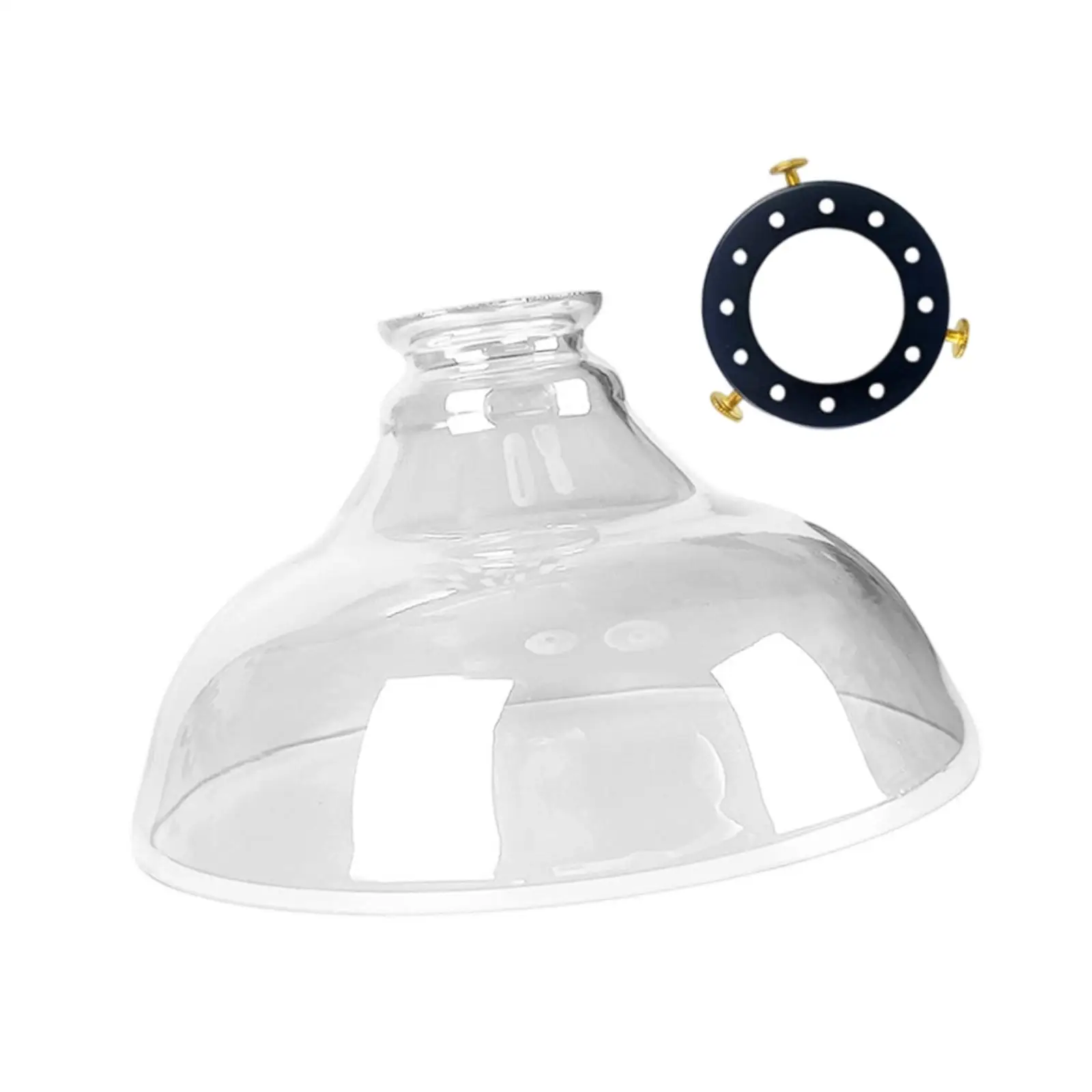 Glass Lampshade Replacement Lamp Cover Table Lamp Floor Lamp Lighting Accessory Decorative Chandelier for Kitchen Bathroom Hall