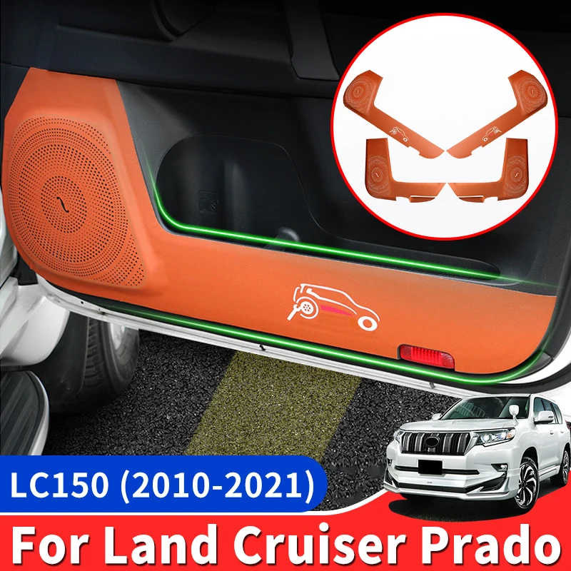 

Fit for Toyota Land Cruiser Prado 150 LC150 Fj150 2010-2022 Car Door Anti-Fouling Pad Speaker Protection Interior Modification