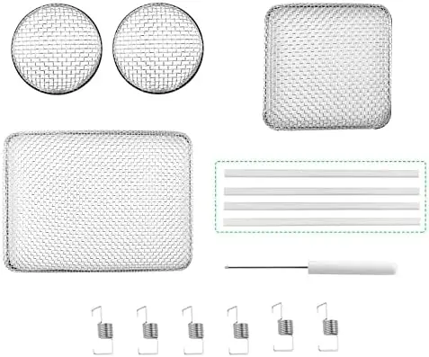 

Москитная сетка RVGUARD из нержавеющей стали для вентиляционного отверстия водонагревателя автодома с инструментом и силиконовым уплотнителем