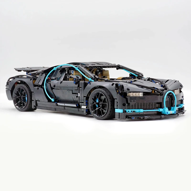 Super Sports Car Building Blocks para crianças, MOC-40002, Hypercar Model, R8, SpyderR, Bricks Puzzle Toys, Presentes de Natal, Novo