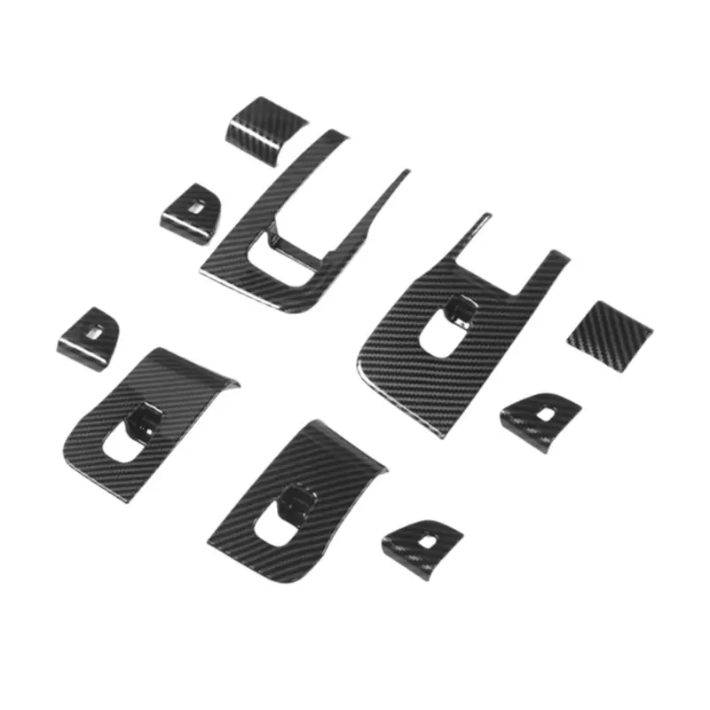 

Car Door Armrest Trim Panel Window Control Switch Trim Sticker For Tesla Model 3 Highland 2024+