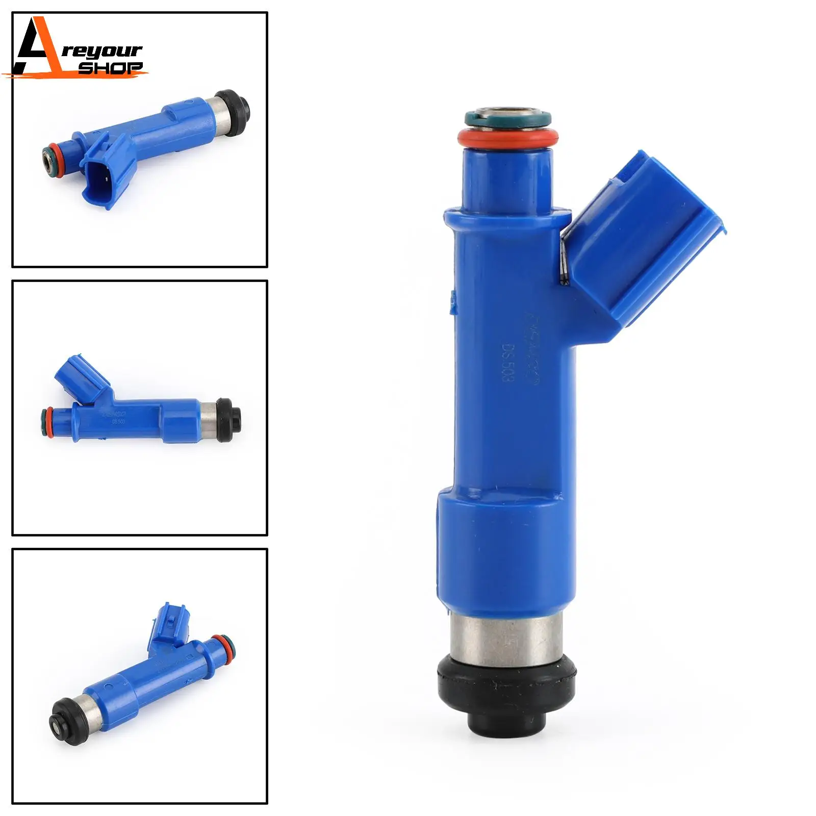 Areyourshop 1PCS Fuel Injectors fit For Corolla Matrix Pontiac 1.8L 2005-2008 4G1877 1550477 84212248 Car Auto Parts