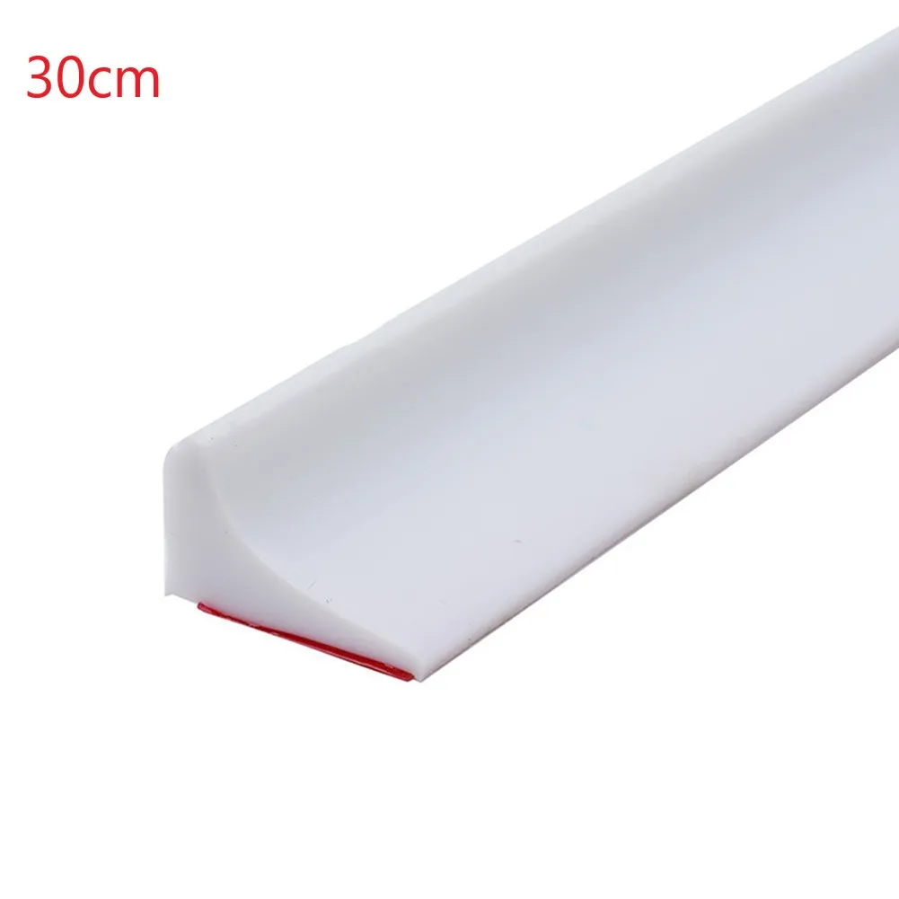 Badkamer Retentie Water Barrière Strip Droge Natte Scheiding Siliconen Afdichting Strip Keuken Gadget Sets Transparant Grijs Zwart Wit