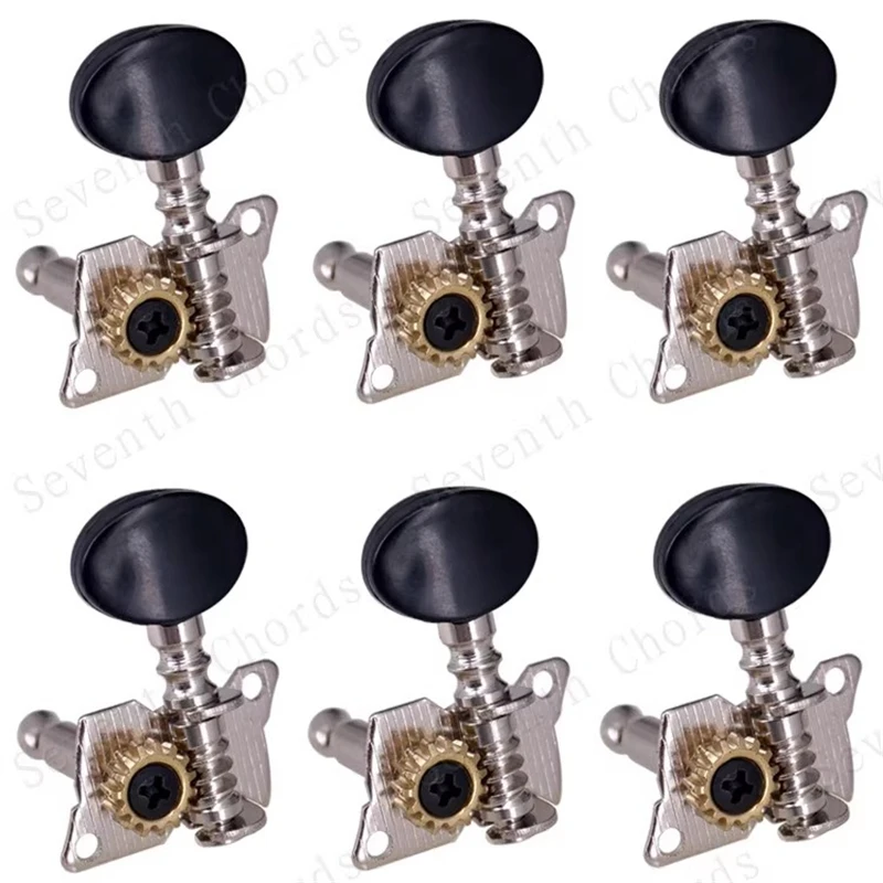 Holz Folk Akustische Gitarre Tuning Pegs Knopf Twist Upwinding Akkord Ausrichtung Achse Öffnen Einzigen Loch Für Gitarre Teile – Detail 12