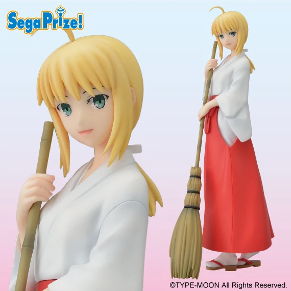 

original SEGA Fate/stay night Fate/hollow ataraxia series Saber Artoria prize figure model toy