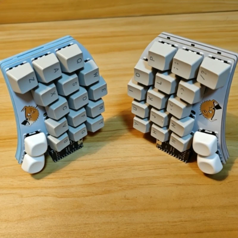 Sweet 3x5 Wireless Split Mechanical Keyboard Custom Hot-swapping Dual Mode Keyboard Ergonomics ZMK Left Right Hands Keyboards