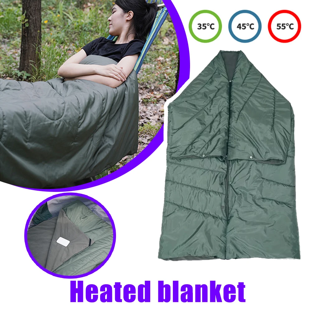 

Multi Function Electric Blanket Graphene Heating 3 Level Intelligent Control 6 Zone Heating Shawl Covers Warming Blanket 1 Pcs