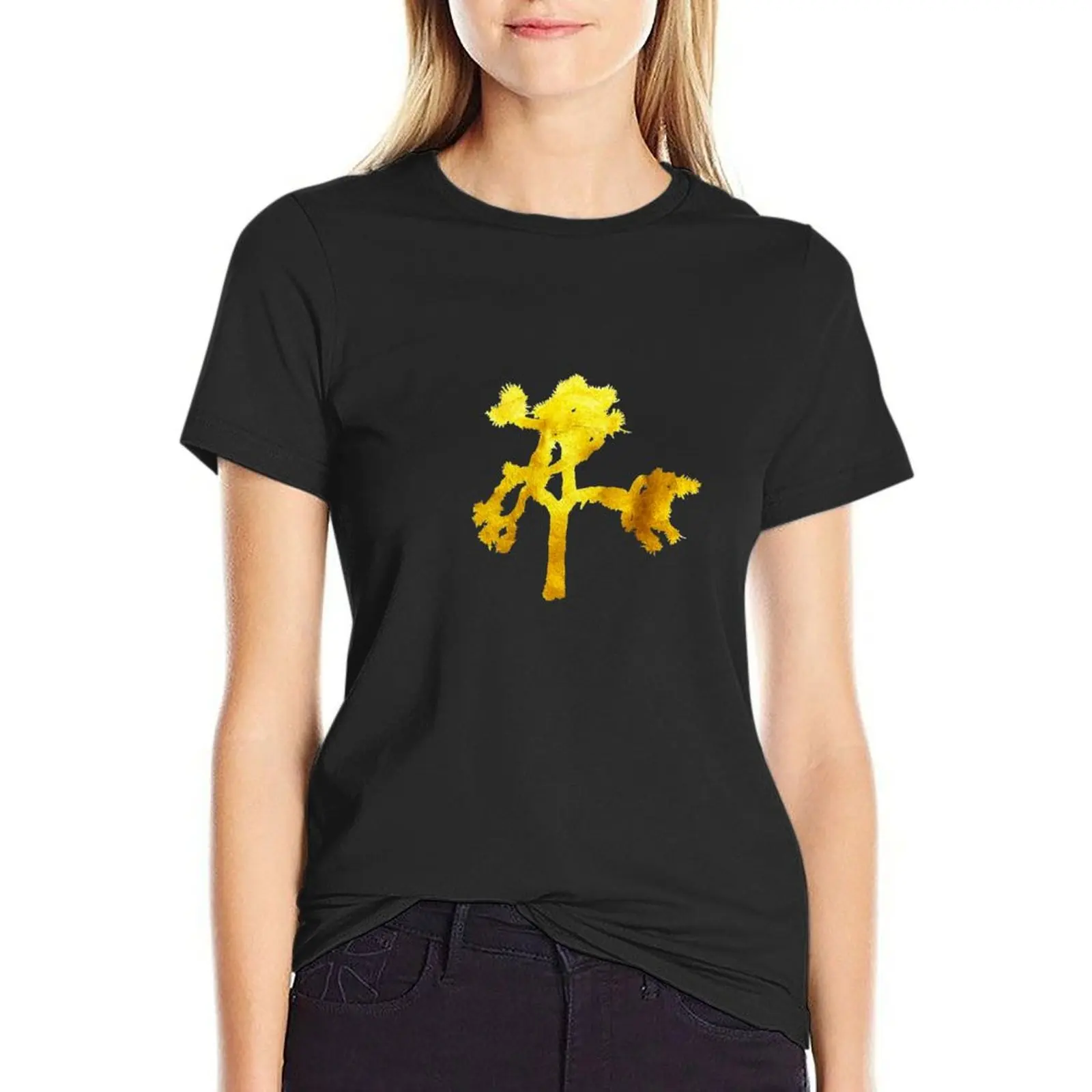 

u2 Joshua Tree Gold T-Shirt graphics female tops hippie clothes t-shirt dress for Women graphic