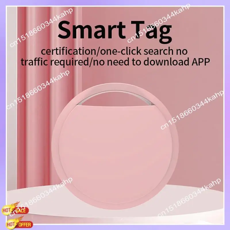 

CLCU 4-пакет Smart Tag Trackers для Airtag Find My, для багажных кошельков, ключей, сумок для домашних животных