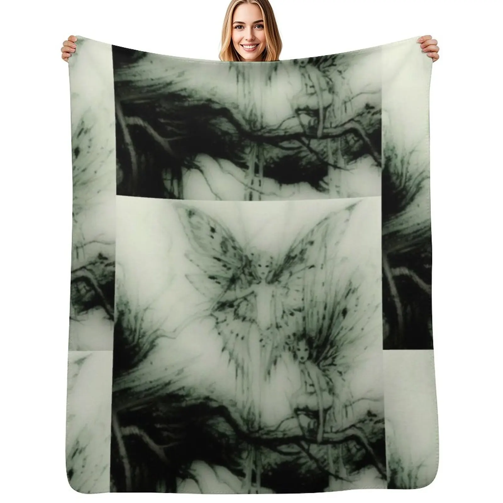 

blurry fairy Throw Blanket Personalized Gift bed plaid Luxury Throw Thermal Blankets