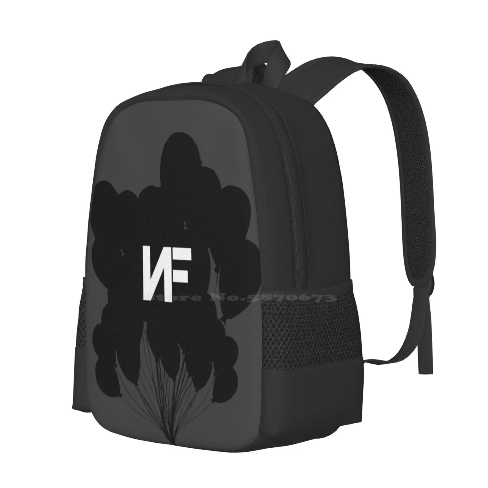 Nf Balloons Bag Backpack For Men Women Girls Teenage The Search Nate Feuerstein Nathan Feuerstein Nf Rapper Perception Therapy