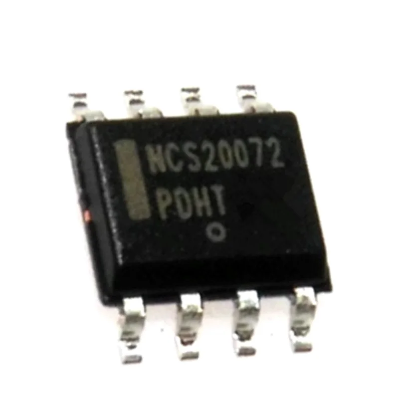 

100Pcs New Original Ncs20072Dr2G Operational Amplifier Chip Ic Ncs20072 Sop-8