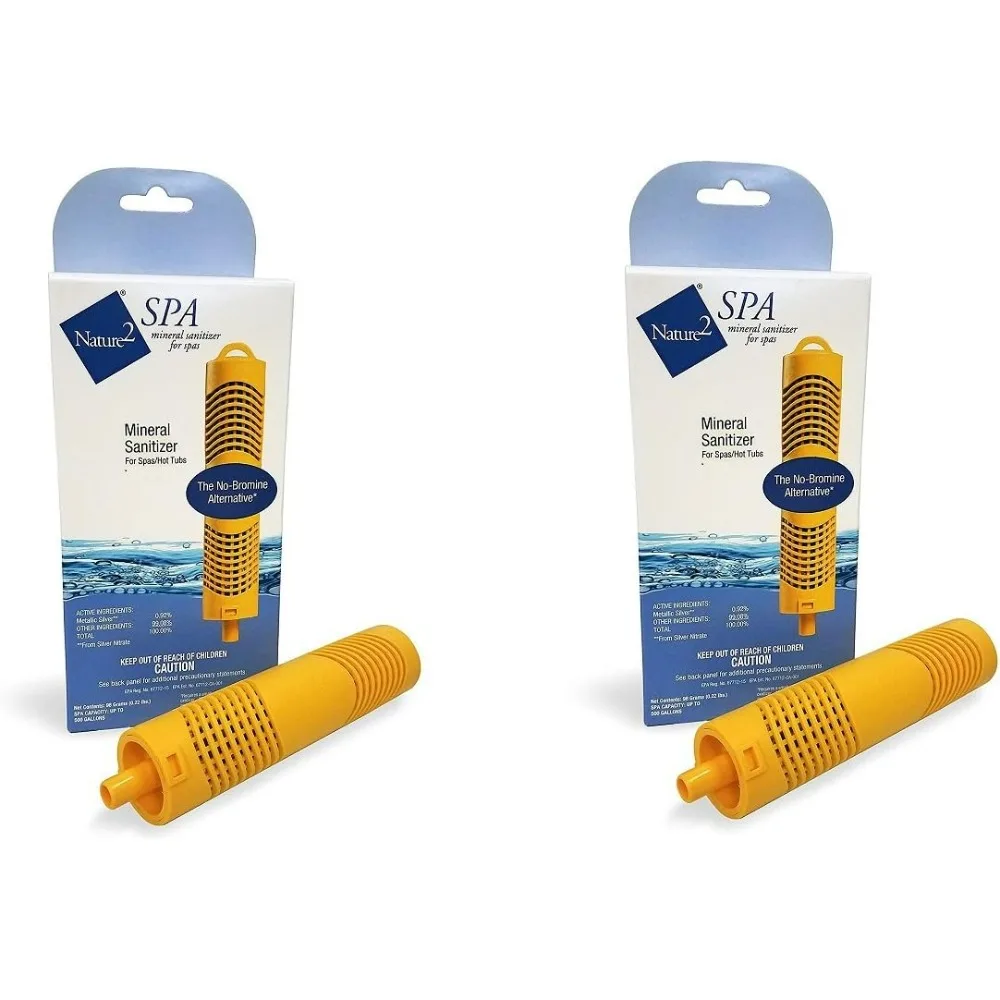 Nature2 Spa Mineral Sanitizer 2 Pack W20750 Hot Tub Mineral Purifier Stick Reduces Chlorine Last 4 Months