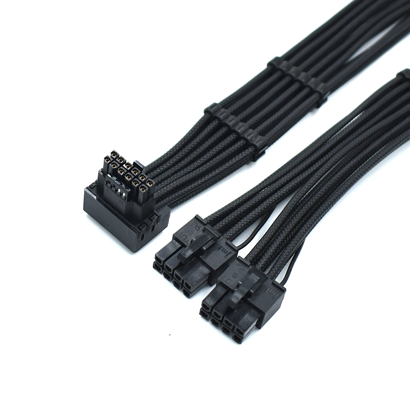 For Asus ROG THOR Ⅰ 1200W Ⅱ 1000W 2*8Pin To 12VHPWR PCIE 5.0
