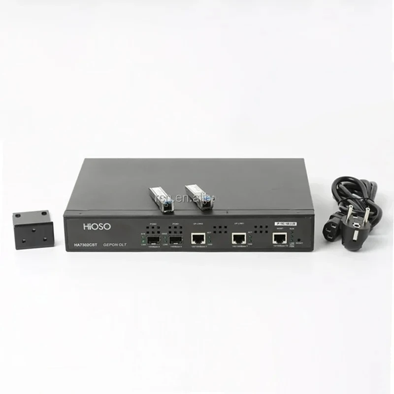 

Hioso MINI OLT 2 Port GEpon 2 SFP PX20+ PX20++ PX20+++ Modules Web SNMP Cli
