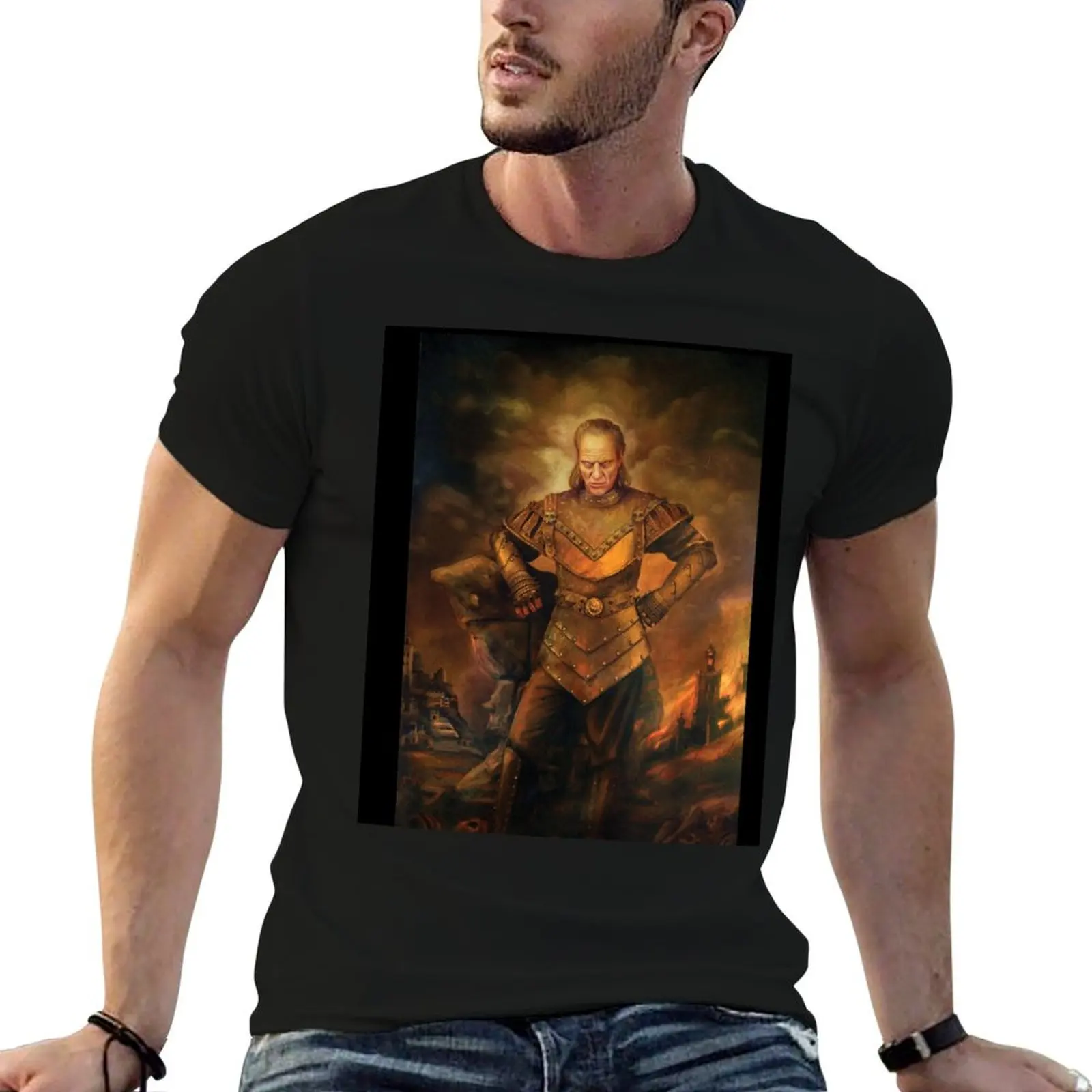

Vigo the Carpathian T-Shirt man t shirt cotton man t shirts for men t shirts for man graphic vintage T-Shirt