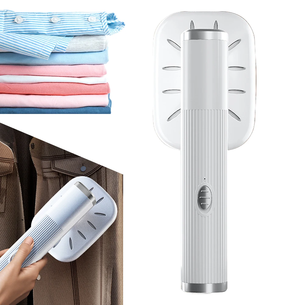 Handheld Iron Steamer 360° Ironing Dry & Wet Steam Iron USB Powered Electric Ironing Machine for Fabric Clothes Ironing