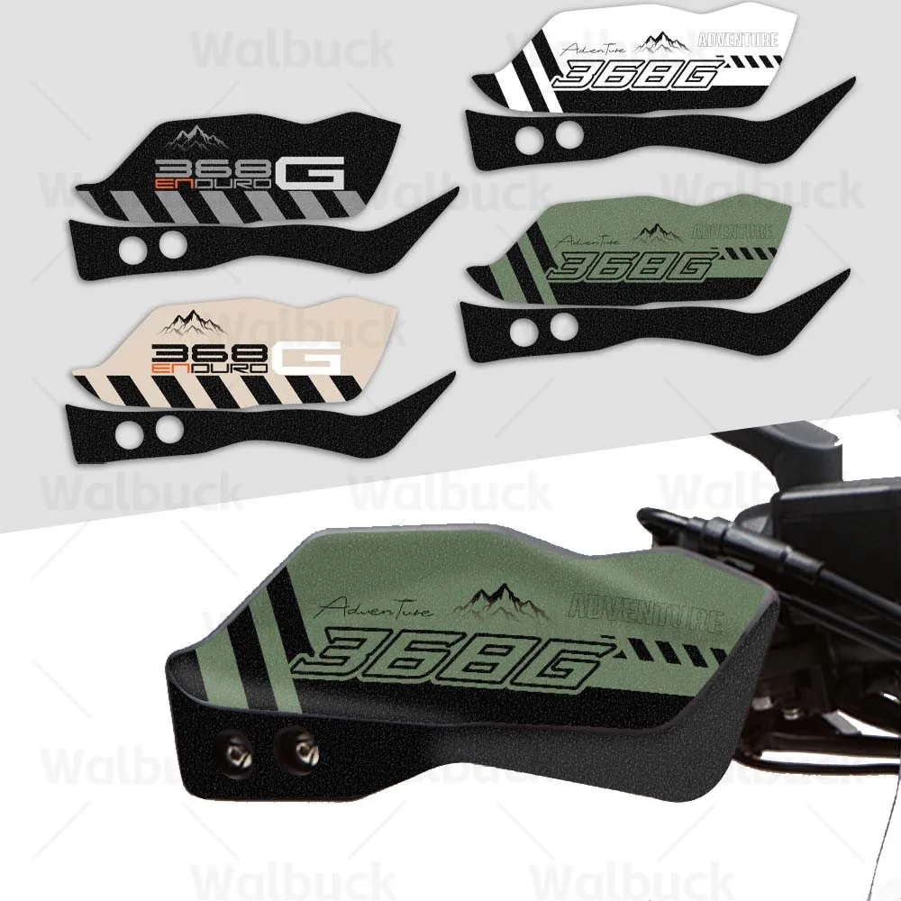 Motorcycle Handguard Protection Sticker Shield Hand Guard Scratch-Proof Decal For ZONTES 368 G 2026-2024 zontes 368g Frosted