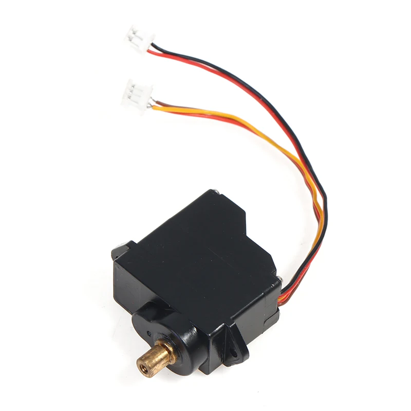 Dc 3v-6v micro mini m10 motor caixa de engrenagens 12g engrenagem de direção de metal 360 graus para escalada carro servo cinco fios sem placa de acionamento