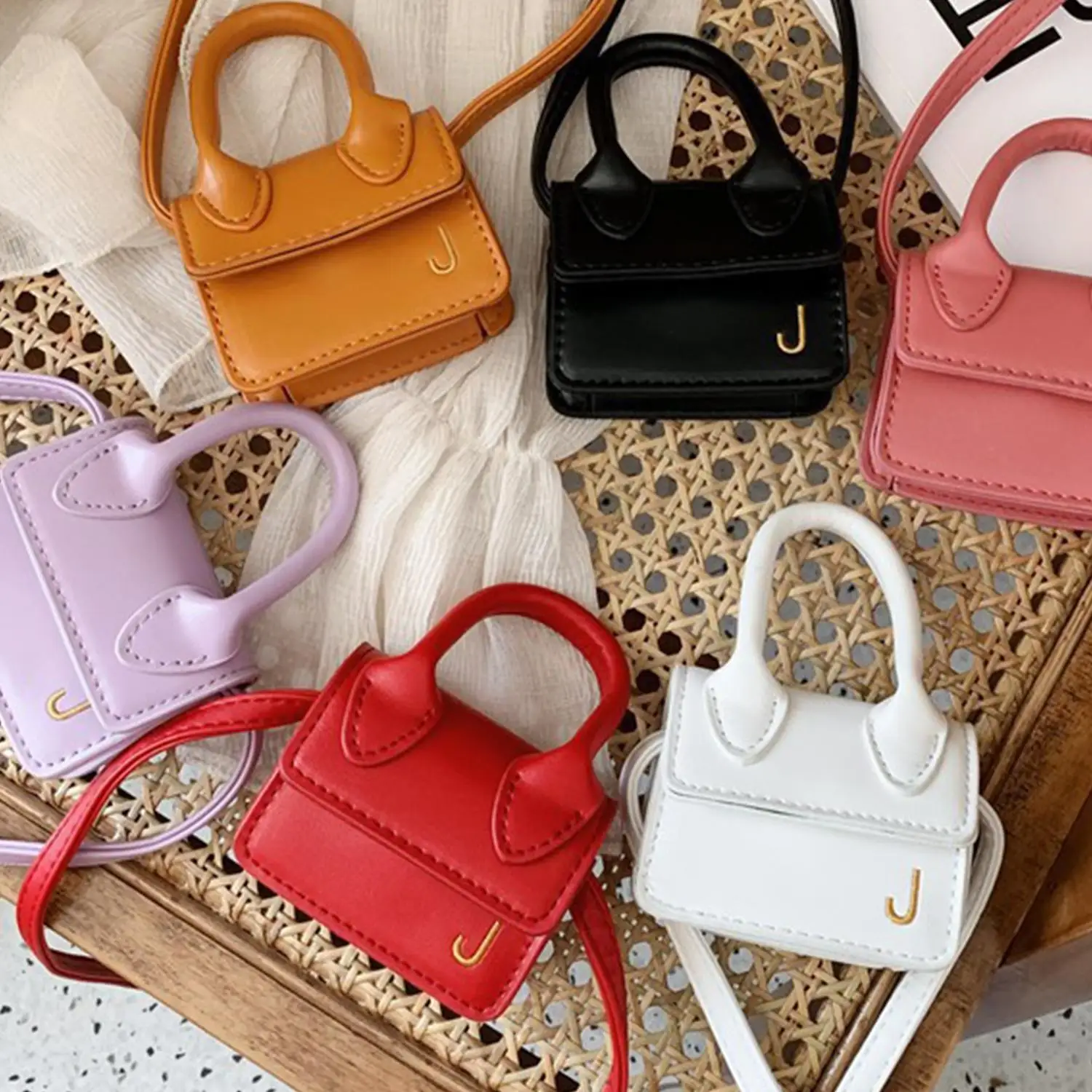 

Women's Fashion Mini Bags Soft PU Leather Shoulder Bags Lipstick Organizer Earphone Key Coin Money Storage Pouch Crossbody Bag