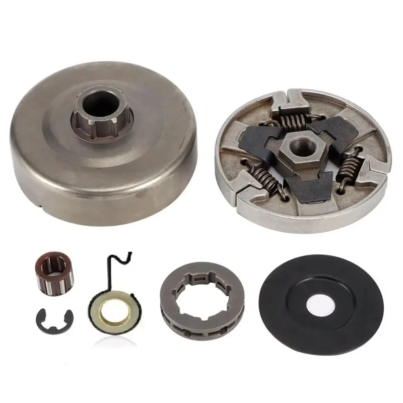 Kit For Stihl MS660 066 064 MS640 MS661 Electric Saw 3/8In-7 Clutch Drum Rim Sprocket Assembly