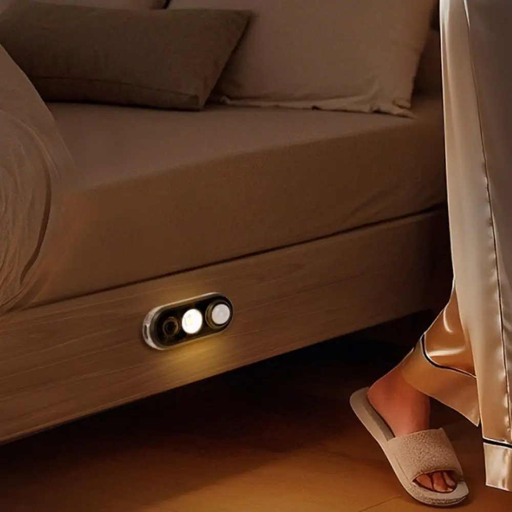 Type-c Motion Sensor Night Light Energy-Saving Wireless Rechargeable Night Light Auto Brightness Compact Design