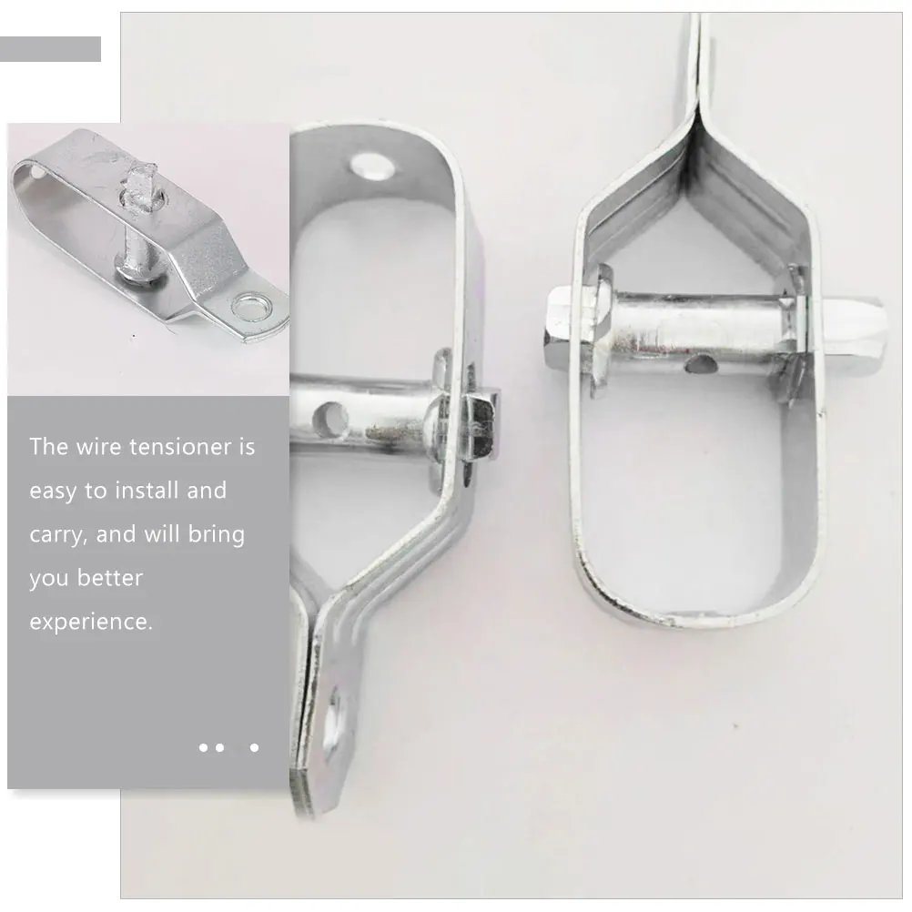 

6pcs Steel Wire Tensioner Greenhouse Cable Tightener A3 Steel Rope Lock Fencing Line Gardening Tool Furniture Parts