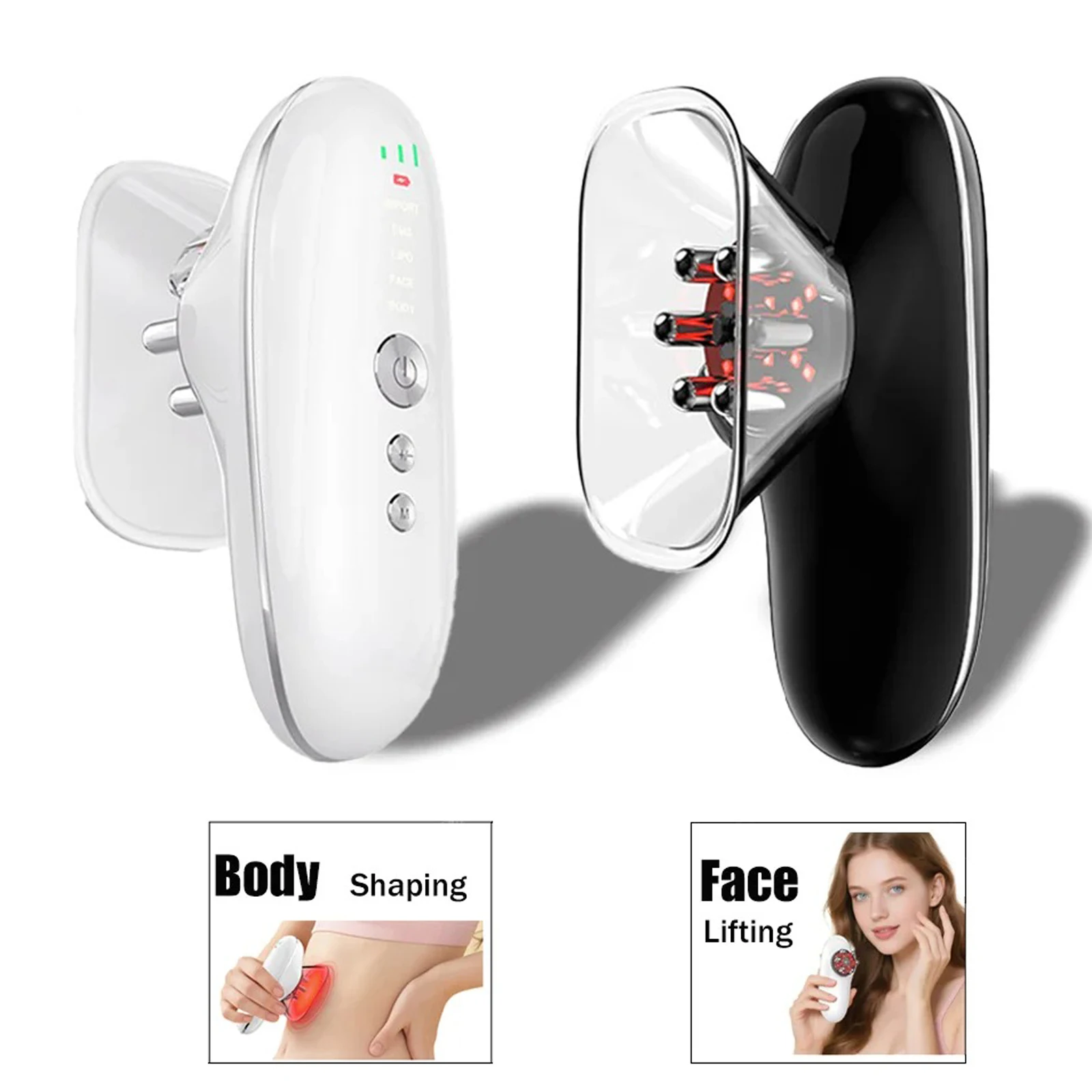 

НОВЫЙ электрический массажер от целлюлита 2 в 1, машина для моделирования тела для ног, живота, талии, рук, микротоковое устройство для ухода за кожей