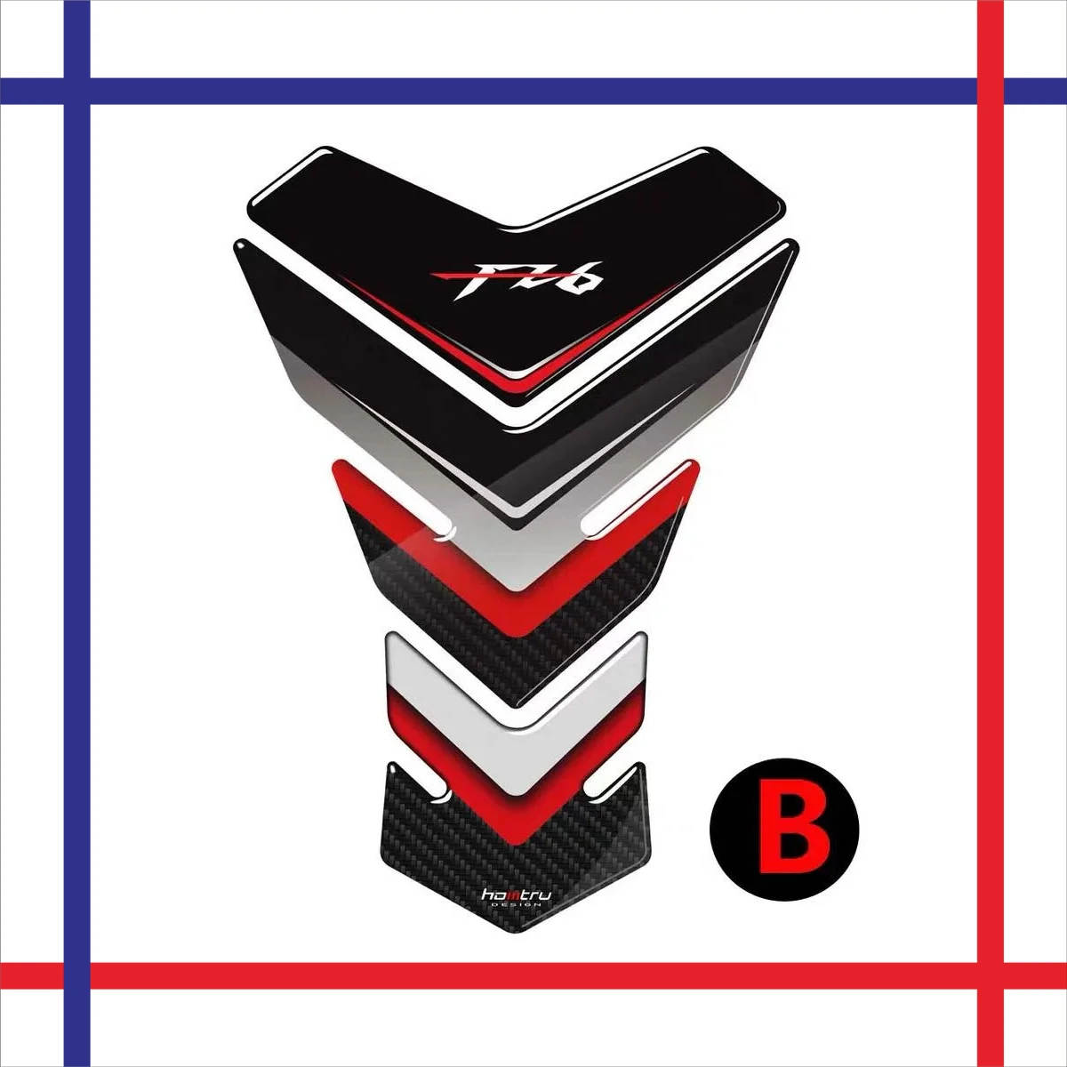 

3D защитные наклейки на бак мотоцикла, наклейки, аксессуары для Yamaha FZ6 FZ6N FZ6S FZ6A