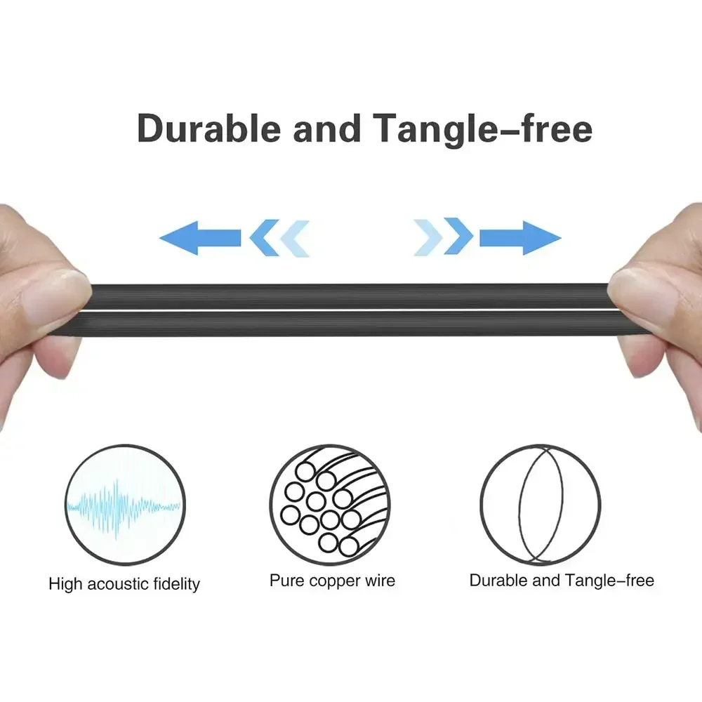 OFC استبدال تمديد كابلات الحبل لسوني WH-1000XM5 WH-1000XM4 WH-1000XM3 WH-1000XM2 MDR-1000X سماعات
