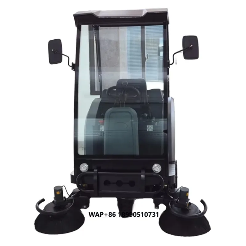 آلة تنظيف الركوب الكهربائية المباشرة من المصنع، معدات التنظيف الصناعية الداخلية الأوتوماتيكية، مكنسة أرضية فعالة #2