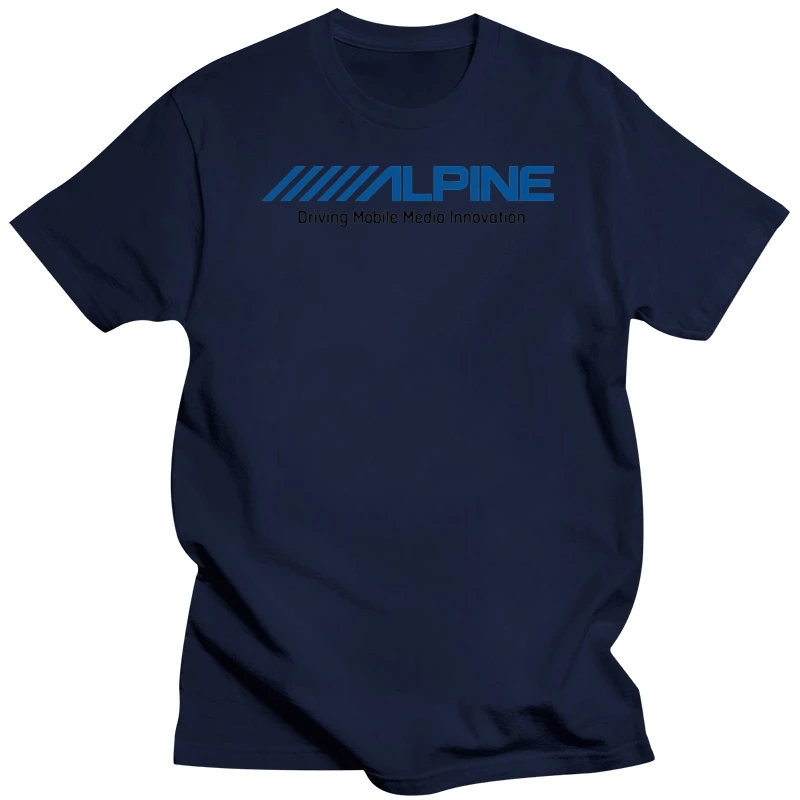 Alpine Electronics T Shirt Tee Audio Mp3 Usb Cda Cd Radio Stereo Aux Gift New Shirts Homme Novelty T Shirt Men T-shirt