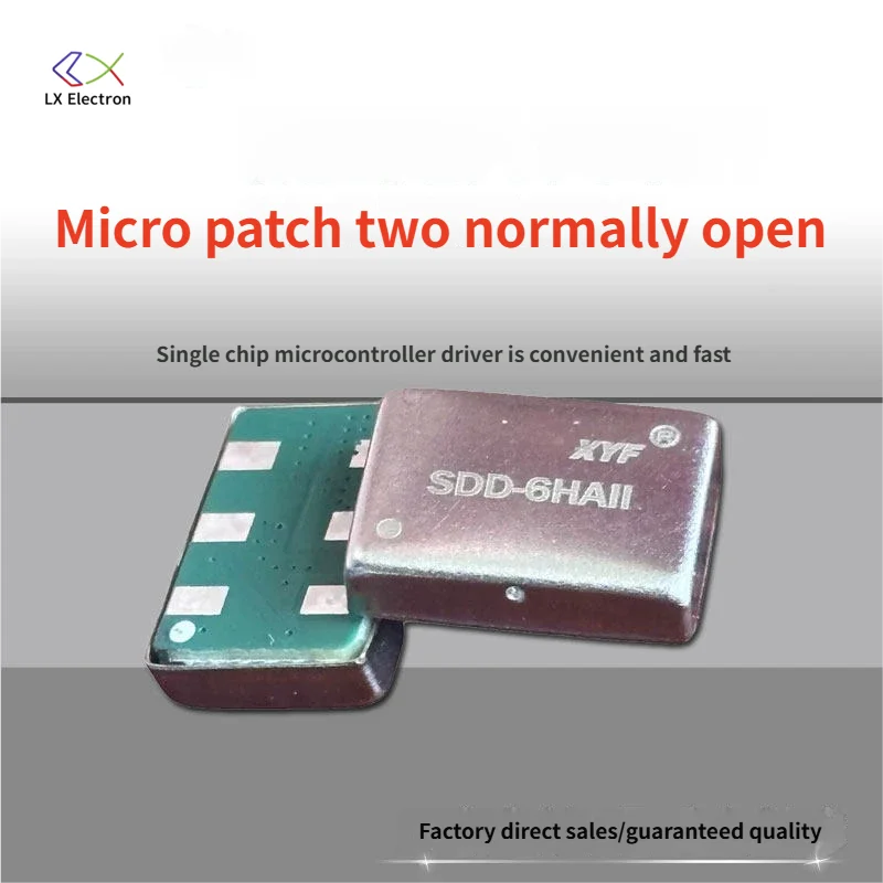1-10pcs SDD-6HAII Mini Dual-Channel NO SSR MCU-Compatible Low Power Long Life Solid State Relay