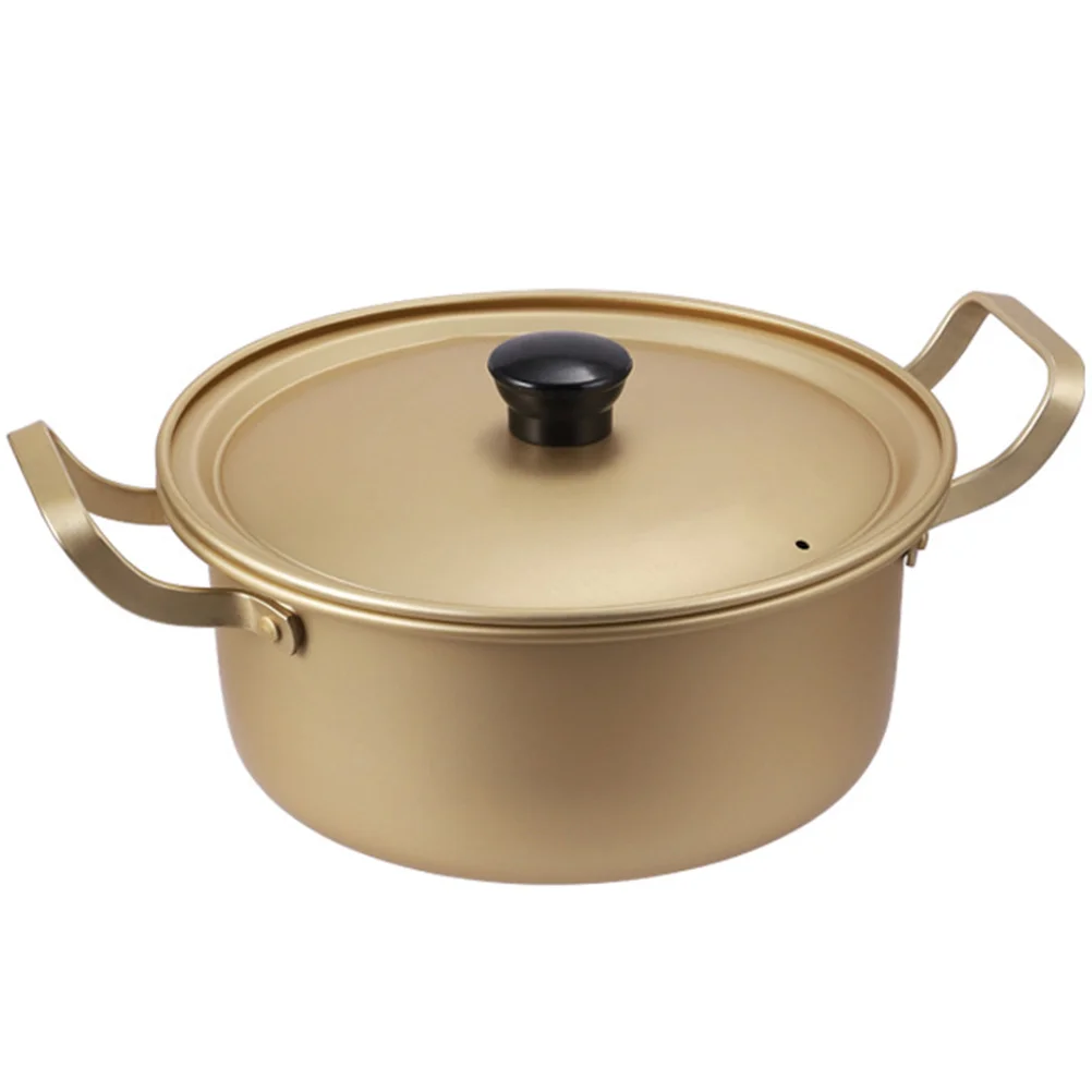 

Ramen Pot Aluminum Instant Noodle Sauce Pan Quick Cooking Easy Clean Thermal Conductivity Small Kitchen Tool