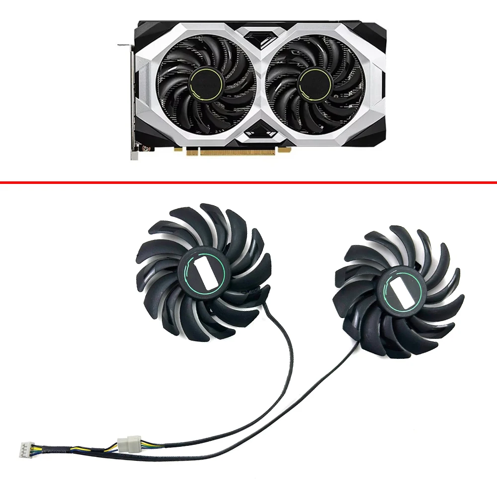 87MM 4PIN Cooling Fan PLD09210S12HH For MSI RTX 2060 SUPER VENTUS GP OC、RTX 2070 VENTUS GP Video card fan