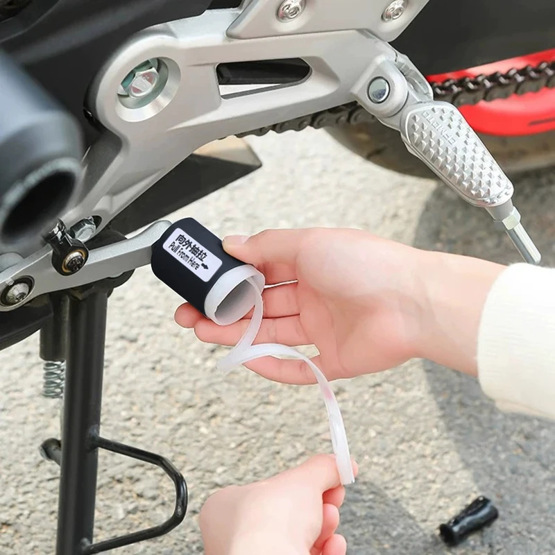 Silicone Self Shrinking Anti Theft Motorcycle Shift Gear Lever Protective Cover Riding Equipment