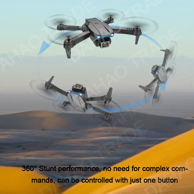 طائرة بدون طيار E99 Pro HD احترافية 4k بدون طيار كاميرا مزدوجة WIFI fpv طائرة كوادكوبت تجنب العوائق التصوير الجوي بدون طيار