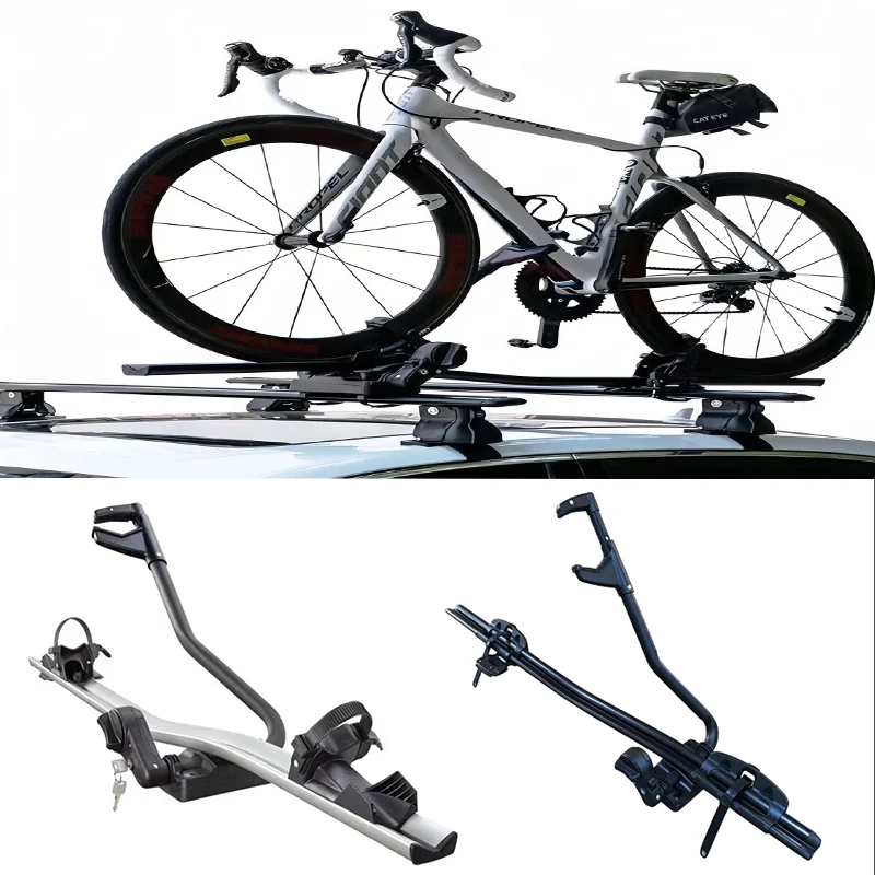 Roof Bicycle Fixing Frame Vehicle-Mounted Mountain Single Frame Aluminum Alloy Bike Rack Bicycle Carrier For SUV Cars