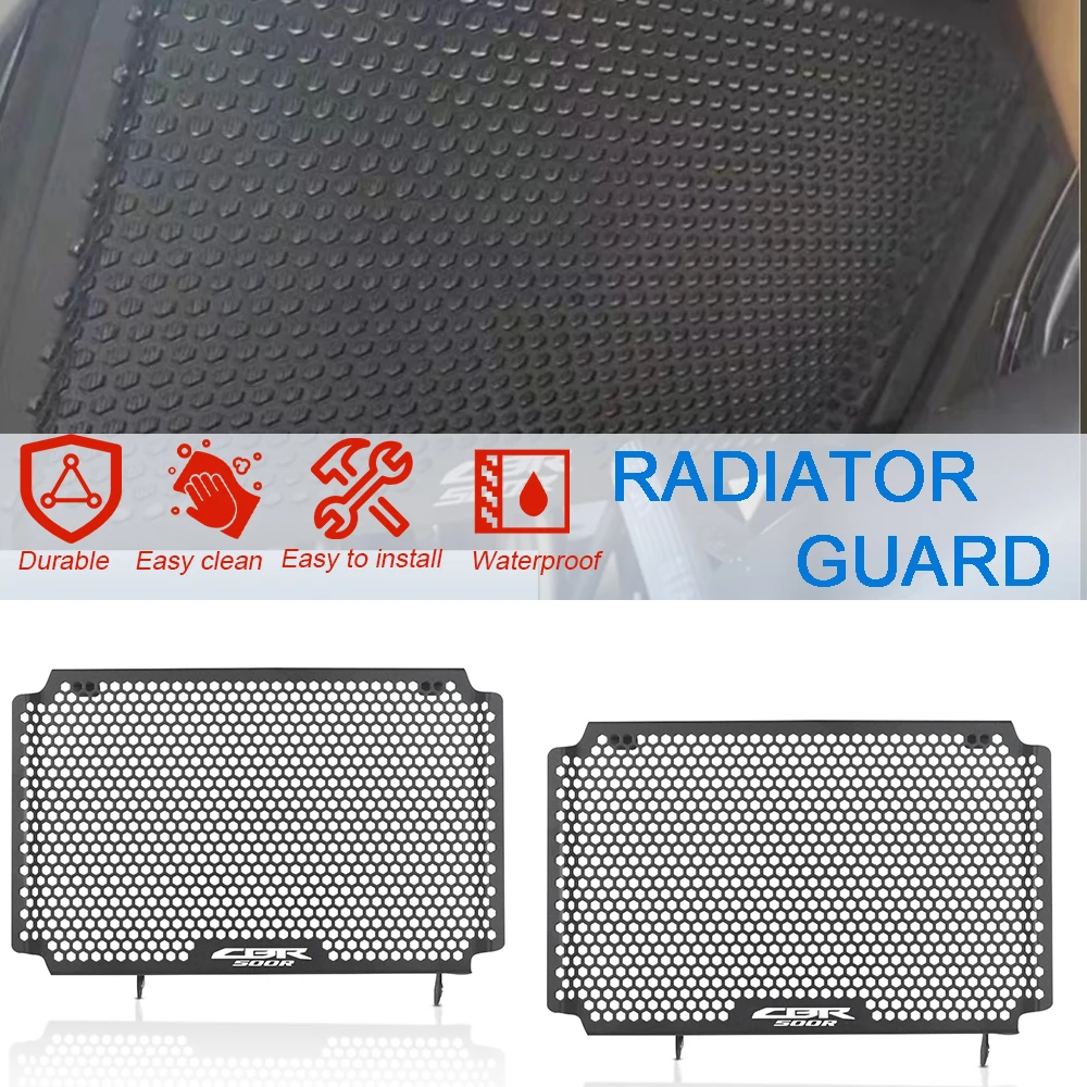 

Motorcycle For Honda CBR500R 2016 - 2021 2022 2023 2024 CBR400R 2022 2023 Radiator Guard Protection Grille Cover Accessories